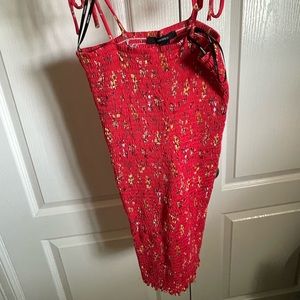 Floral bodycon dress